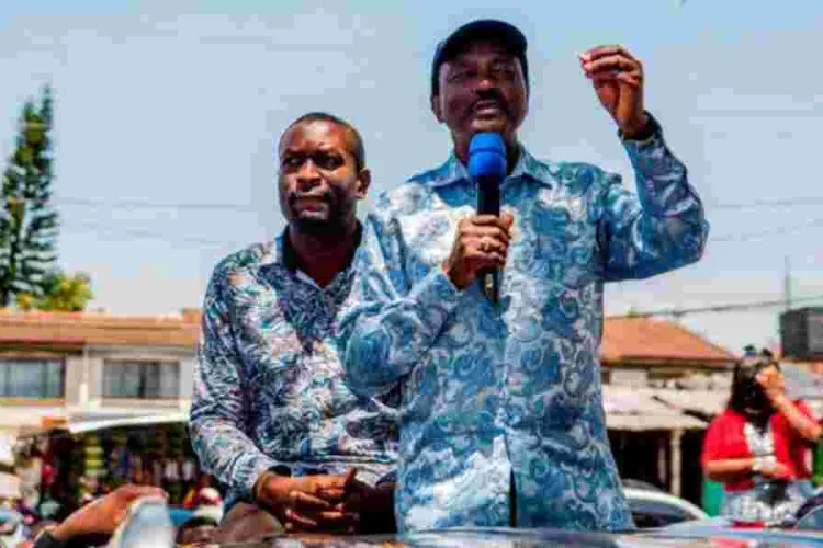 Kalonzo Touts Sifuna for Future Foreign Affairs Position