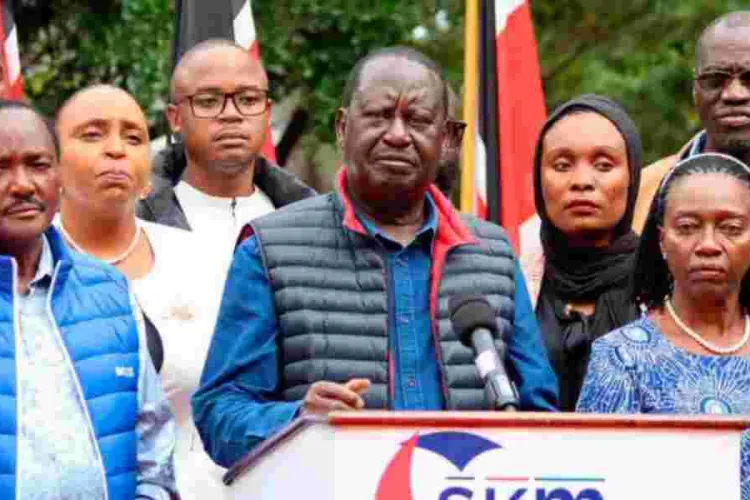 Odinga's Potential Departure Sparks Power Struggle in Azimio Coalition