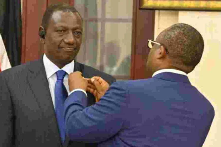 Ruto Awarded Another Top Honor in Guinea Bissau 