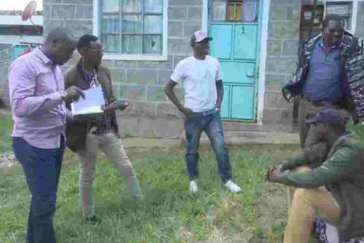 Nyahururu Landlord Welds Door, Traps Minor Over Rent Arrears