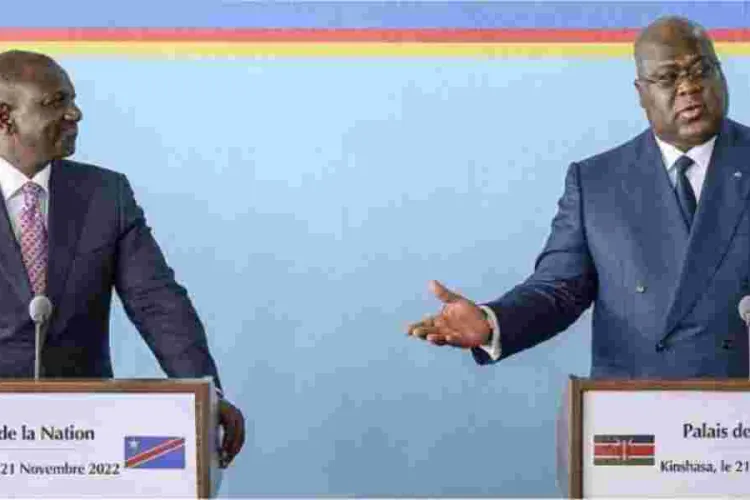 DRC President Félix Tshisekedi Slams Ruto Over Nairobi Peace Talks