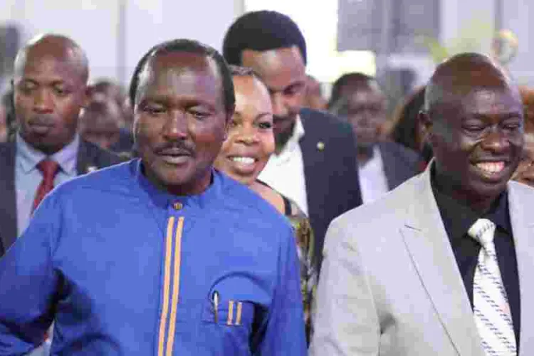 Kalonzo, Kioni Vow to Defend Gachagua Against Impeachment