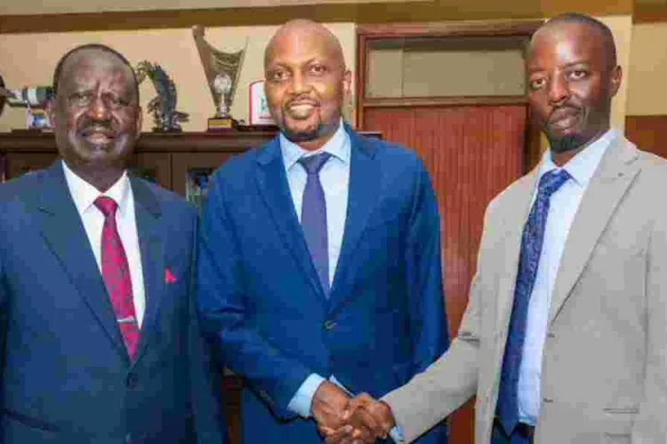 Moses Kuria, Raila Forge Unexpected Alliance for National Dialogue