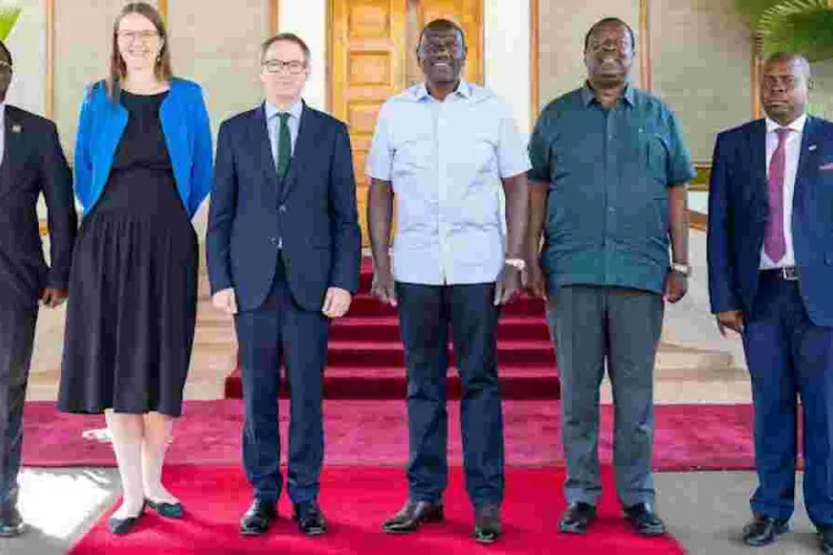 Ruto, British Envoy Wigan Convene for Talks in Kisumu