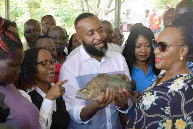 CS Joho Pitches Helicopter Rescues for Lake Victoria Missions 
