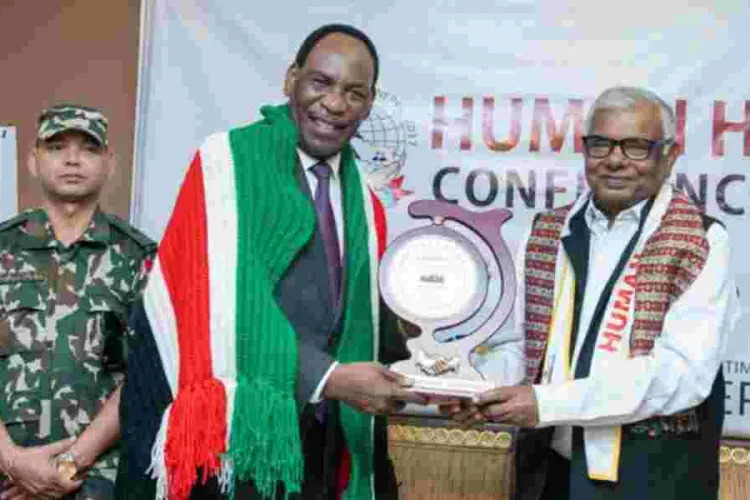 MCSK CEO Ezekiel Mutua Honored with Leadership Award in Nepal
