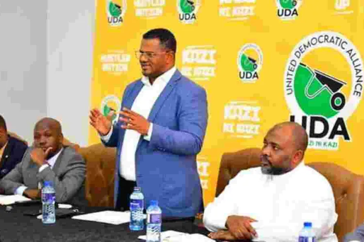 Marsabit ODM Officials Jump Ship, Join Ruto's UDA Party