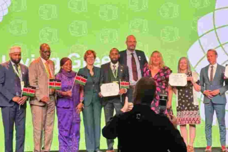 Mandera Clinches International Green City Award