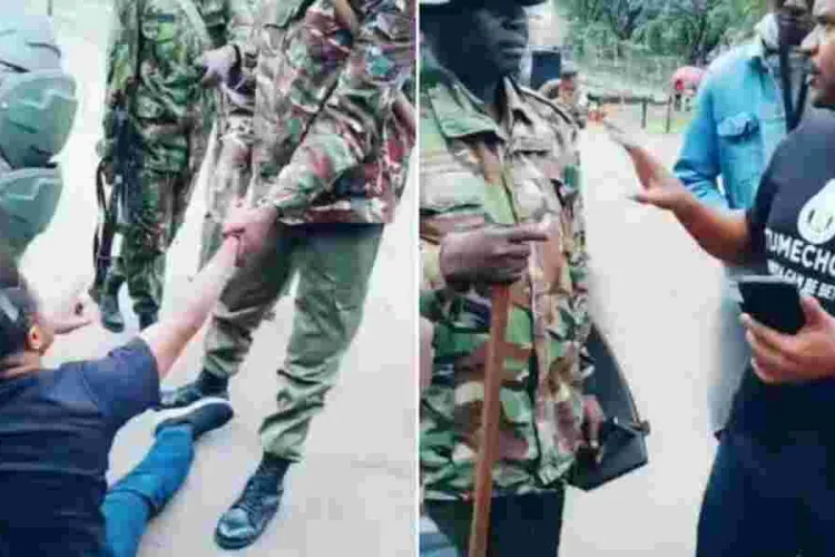 Activist Hussein Khalid Detained as Police Disperse Crowd at Uhuru Park