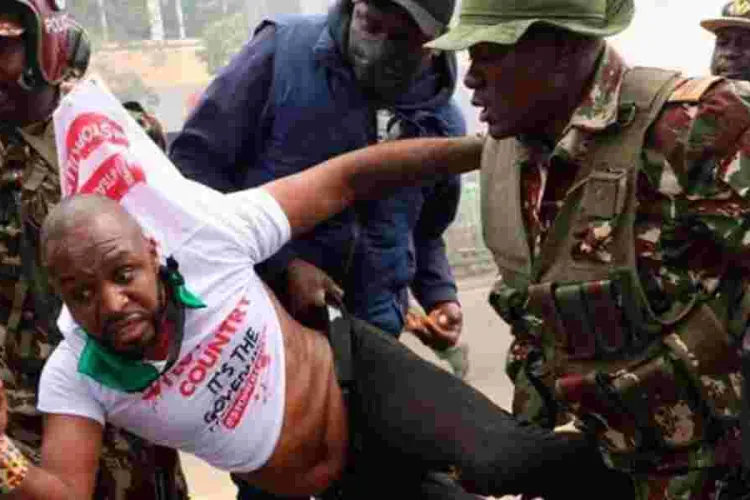 Boniface Mwangi Detained at Kamukunji Police Station Over Planned Marathon Protests