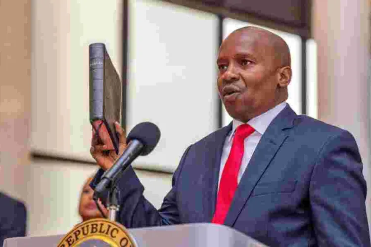 Government Declares Public Holiday for Kindiki's Swearing-in as Deputy President