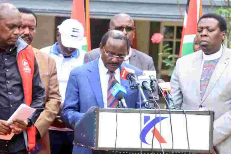 Kalonzo, Wamalwa Plan Exit from Azimio Coalition