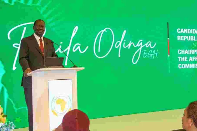 Odinga Launches Bold Bid for AU Commission Chair in Addis Ababa