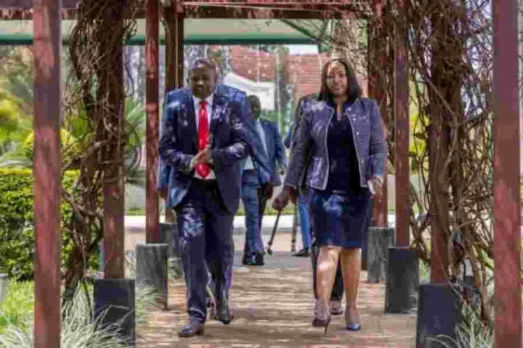 Kithure Kindiki Chairs First Cabinet Meeting at Karen Home