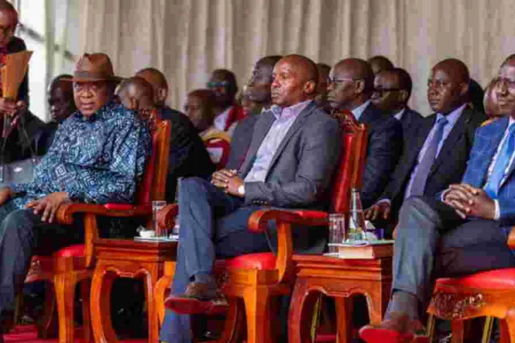 Ruto, Uhuru, Kindiki, and Gachagua Attend First Public Event Together