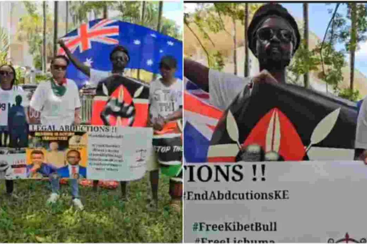 Kenyan Diaspora in Australia Begins Protests Over Home Country Abductions