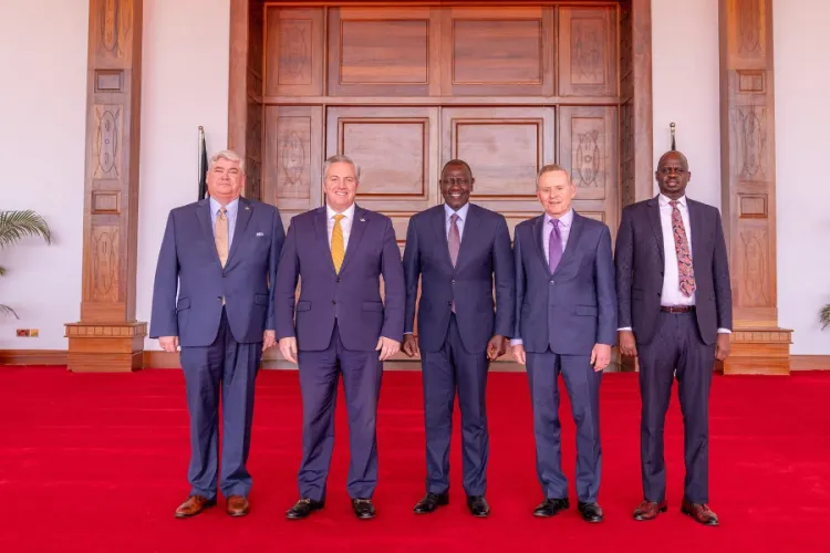 Puzzle of Former US Convict at Kenya State House