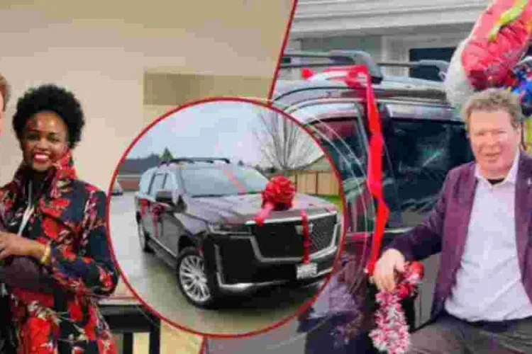 US-Based Kenyan Gifts Husband with Sh 10.9M Cadillac on Birthday