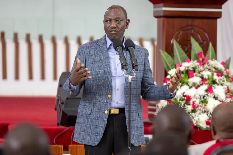 President Ruto Cites God's Hand In His Presidency
