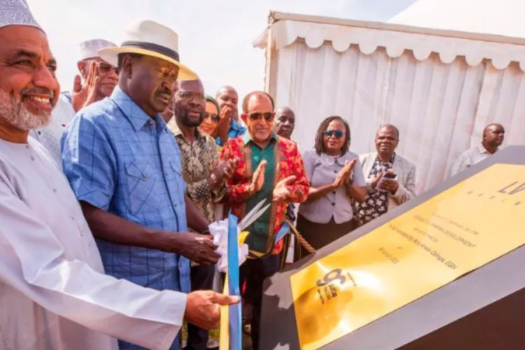 Odinga Family Launches Sh120bn Kisumu Housing Project