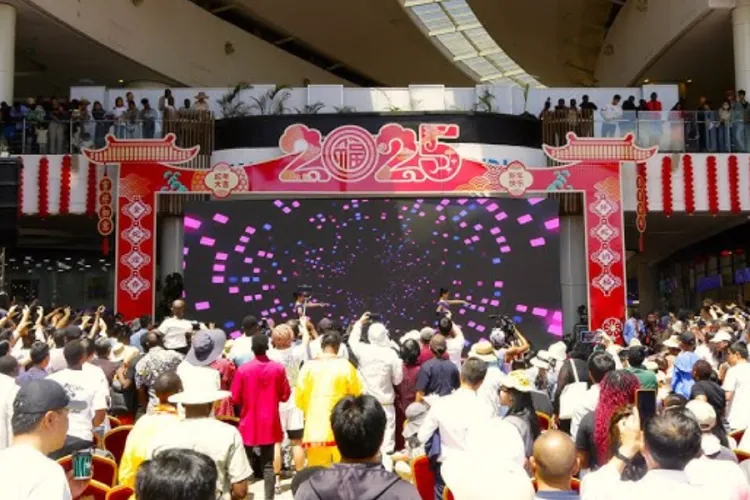 Hundreds Gather at Nairobi's Two Rivers Mall for Chinese New Year Celebration