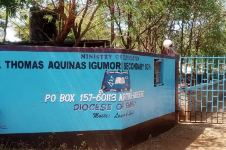 Food Poisoning Incident at Embu School Contained, All Students Stable
