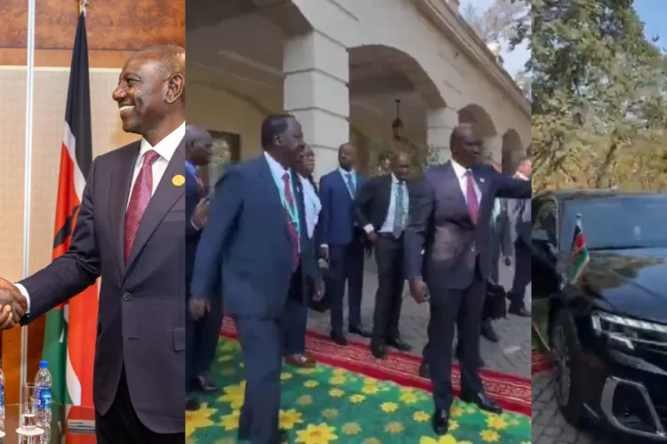 Ruto Leads Kenyan Delegation to AU Summit as Raila Seeks Top Post