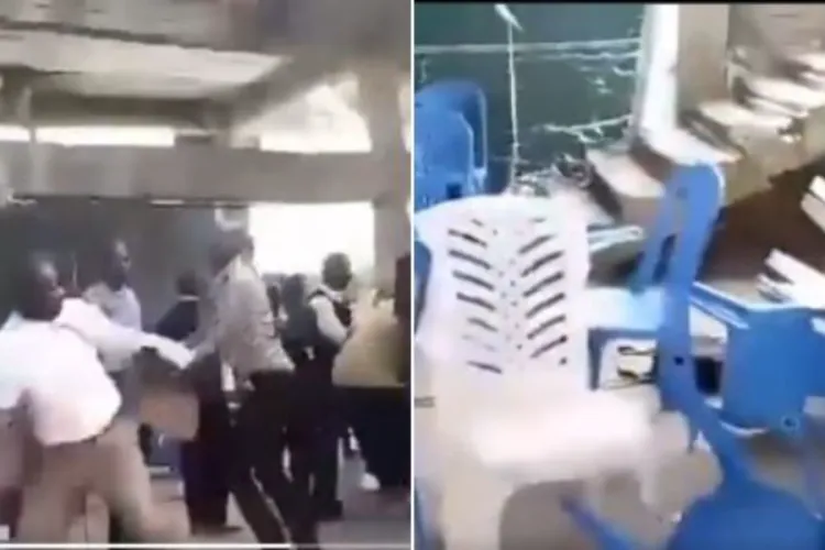 Pastor and Elder Clash in Violent Brawl at Nakuru SDA Church Over Missing Money