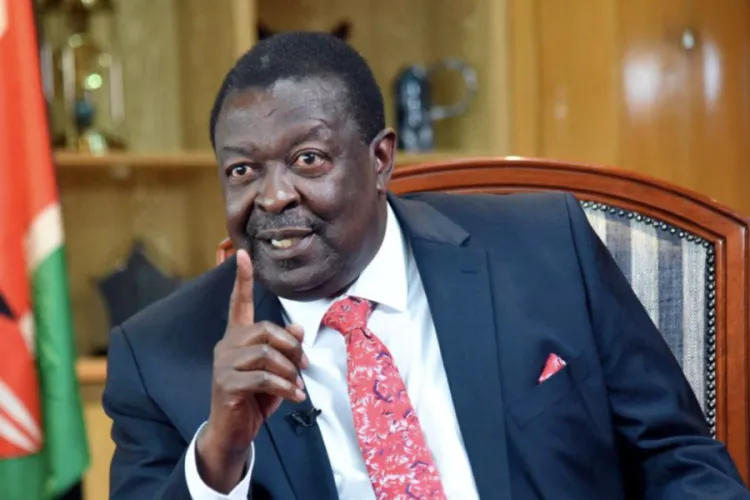 Mudavadi Takes Interim Charge of Public Service as Muturi Departs