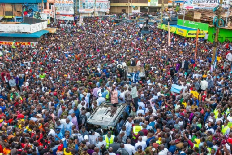 Ruto Wraps Up Week-Long Mt Kenya Tour
