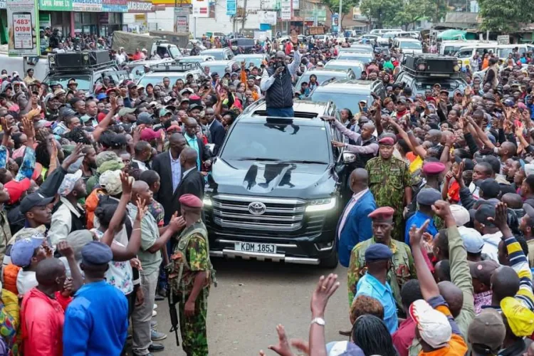 Gachagua Ramps Up Political Outreach in Kikuyu and Dagoretti South