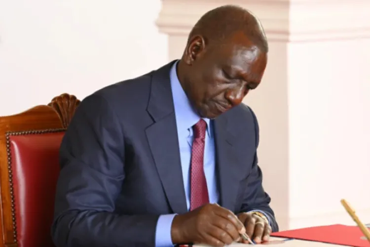 President Ruto Signs Finance Bill 2025 Into Law