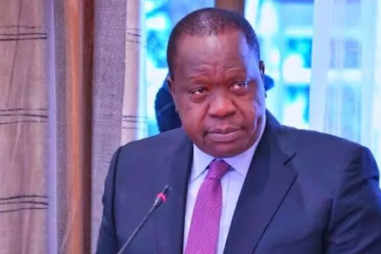 Fred Matiang’i Denies Fleeing Kenya, Says 2023 UK Trip Was Approved by State