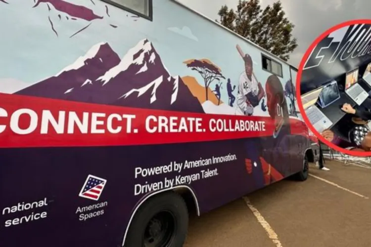 Eldoret Launches American Spaces Bus to Boost Youth Innovation and Digital Access