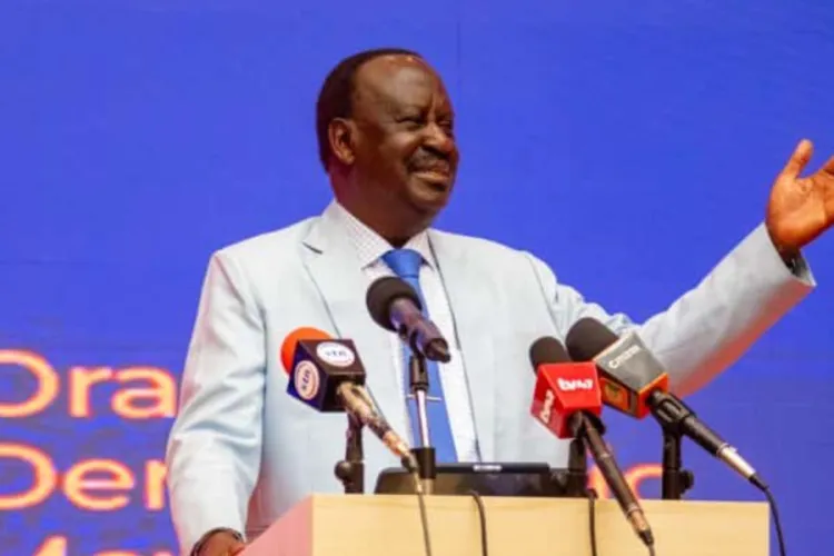 Raila Odinga Warns ODM MPs Against Endorsing Ruto’s 2027 Bid