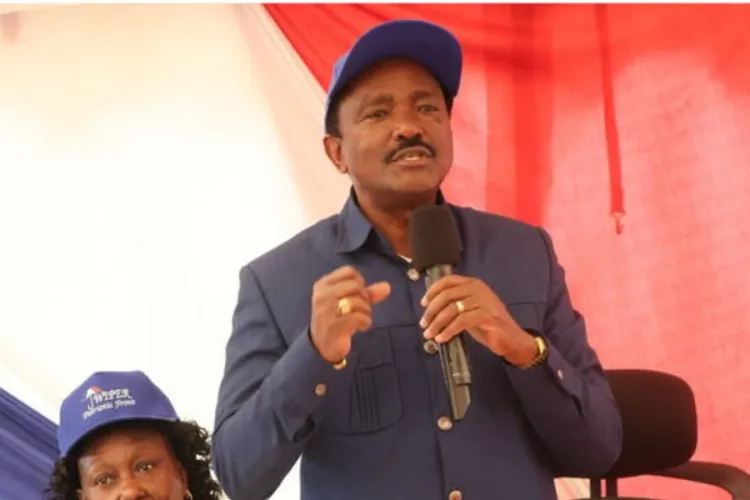 Wiper Blames ODM for Using Kalonzo as Scapegoat in Raila Health Row