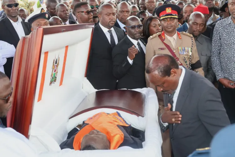 Kalonzo Faults Organisers Over Opposition’s Exclusion at Raila Funeral