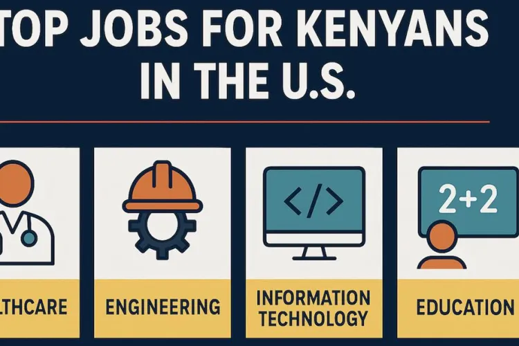 Highest Paying Jobs Kenyans Are Doing in the U.S. (2025 Guide)