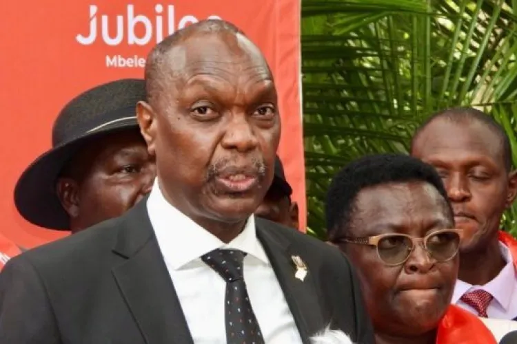 Jeremiah Kioni Says Jubilee Messaging Will Now Be Centralised After Uhuru Warning