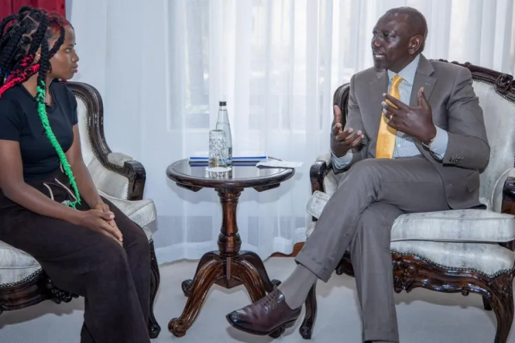 Ruto Names Tree-Hugging Activist Truphena Muthoni Tree Planting Ambassador