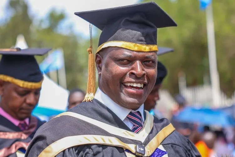 Ndindi Nyoro Earns Second Master’s Degree Weeks After UoN Graduation