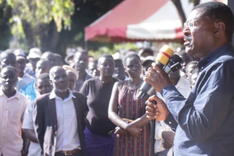 Wetang’ula Warns Politicians Against Politicising Jirongo’s Death