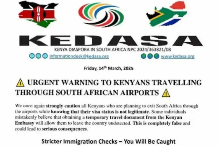 Kenyan Diaspora in South Africa Urged to Respect Immigration Laws