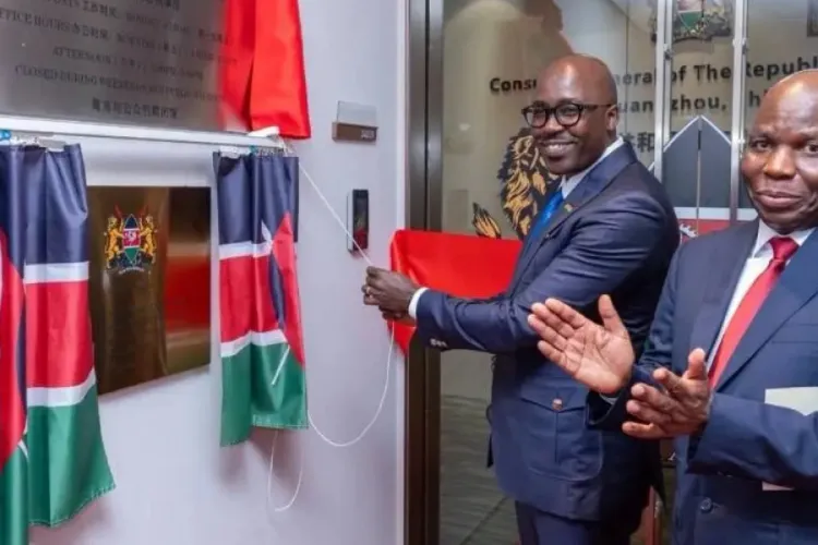 Kenya Opens New Consulate in China – Big Relief for Kenyans Living in Guangzhou