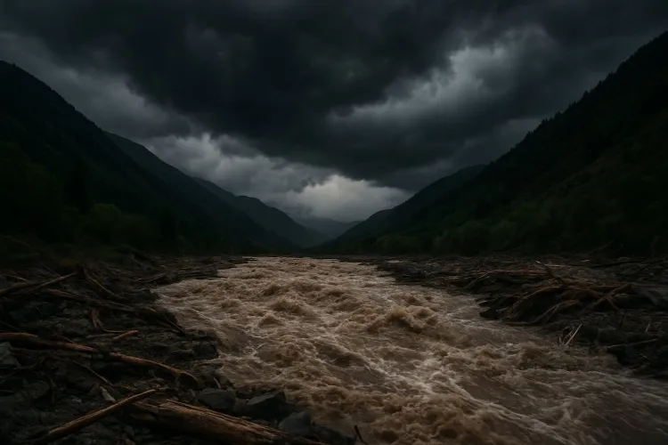 Flash floods on Nepal-Tibet border kill at least 95, hundreds of tourists missing