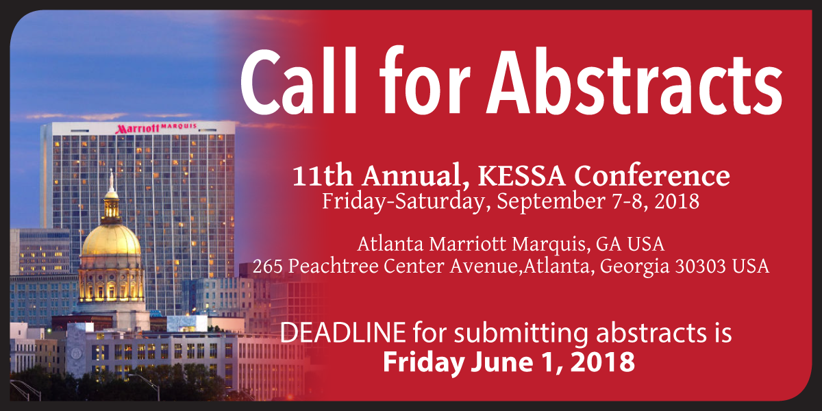 KESSA 2018 Conference - Call for Abstracts