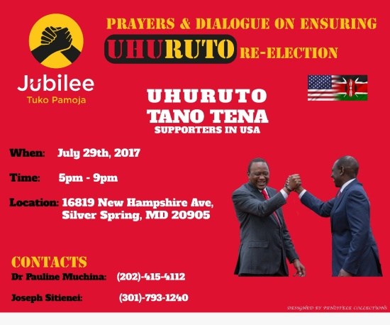 Diaspora with Uhuruto Tano Tena Forum in Silver Spring, Maryland: Sat, July 29th