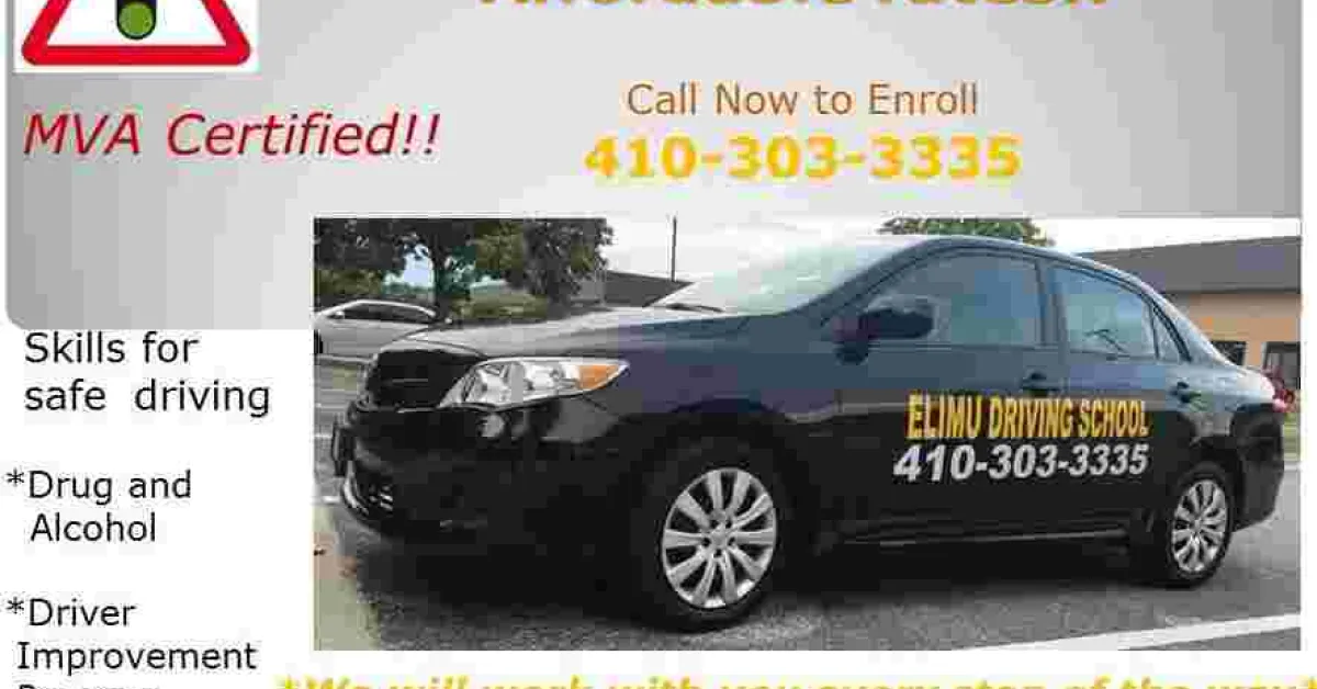 Elimu Driving School in Baltimore, Maryland Enrolling for Driving Classes