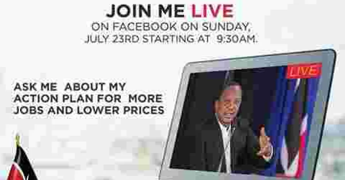 President Uhuru to Engage Kenyans Live on Facebook on Sunday: #ChatWithUhuru