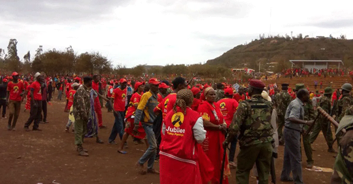 Three People Shot at President Uhuru's Rally in Marsabit